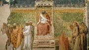 GIOTTO di Bondone St Francis before the Sultan oil painting